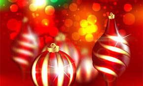 Red Christmas Background